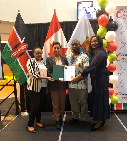 Brampton Inaugural Kenya Flagraising Ceremony 2019